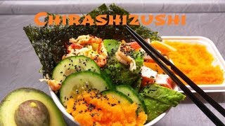 Das einfachste Sushi der Welt  Chirashizushi  Sushi selber machen [upl. by Ahidam455]