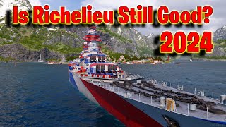 Is Richelieu Still Good in 2024 World of Warships Legends [upl. by Rex82]