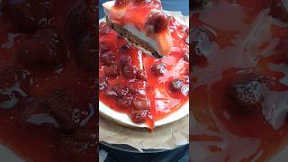 WORLDS EASIEST No Bake Strawberry Cheesecake Recipe [upl. by Chicoine130]