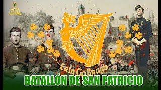 EXTRANJEROS PELEARON por MÉXICO El batallón de San Patricio [upl. by Yrrah]