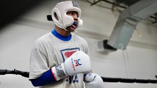 A DAY IN THE LIFE OF JALIL MAJOR HACKETT SPARRING DAY LOOKING LIKE THE MATRIX [upl. by Lerad82]