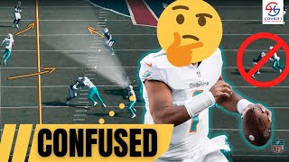 Bills vs Dolphins Defensive Clinic on Taking Away Tuas First Read [upl. by Frasier]