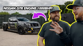 BAGGSYS 1000BHP R35 GTR POWERED NISSAN NAVARA BUILD [upl. by Jezabella]