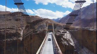 Chicham Bridge ll Kibber ll Key Monastery ll Spiti with agedriders3805 [upl. by Fortuna334]