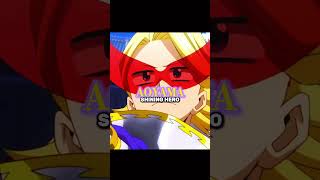 Aoyama vs Me edit 1v1 myheroacedemia [upl. by Mabelle]