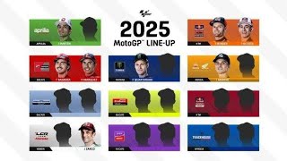 INSANE ⚔️ 2025 MotoGP rider lineup Who is confirmed and rumoured for 2025 grid [upl. by Okihcas]