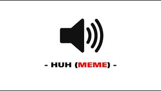 Huh meme  Sound Effect [upl. by Suoivatra]