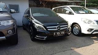 TERJUAL mercedes benz b200 sport 2013 pemakaian 2014 [upl. by Lumpkin]