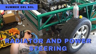 Exocet Steering Rack Depower and Radiator Install [upl. by Hephzipah]