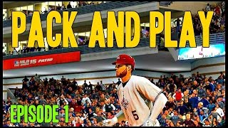 MLB 15 The Show Diamond Dynasty First Ever Pack And Play Feat Drew Stubbs And Josh Collmenter [upl. by Zizaludba778]