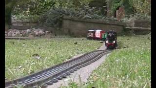 Lego Trains in the Garden 1 [upl. by Sopher523]