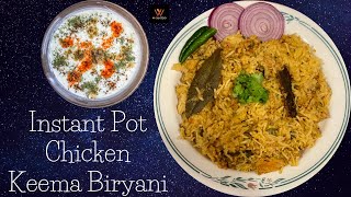 Instant Pot Chicken Keema BiryaniPulao [upl. by Ecinrahs386]