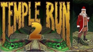 Temple Run 2 Christmas UpdateSANTA CLAUS  iPhoneiPad Gameplay [upl. by Jempty]