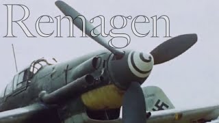 BRIDGE AT REMAGEN Ludendorff restored COLOR FOOTAGE by George Stevens 1945 [upl. by Eceinaj575]