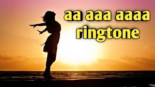 Female version  aa aaa aaaa ringtone  sad ringtone [upl. by Lyrej217]