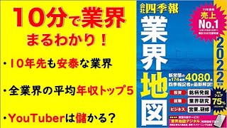 【就活、転職に必携】2022年度版、最新の四季報業界地図を10分で解説 [upl. by Maryl]