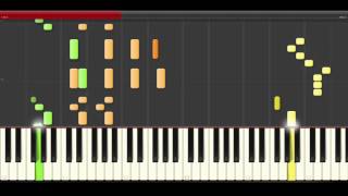 Led Zeppelin Black Dog piano midi tutorial sheet partitura cover [upl. by Kape]