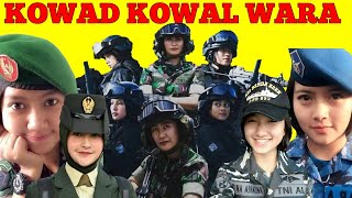 KOWAD KOWAL WARA CANTIK DAN TANGGUH [upl. by Adnilym987]