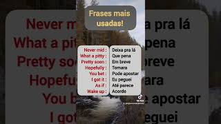 8 FRASES MAIS USADAS EM INGLÊS [upl. by Marchese]