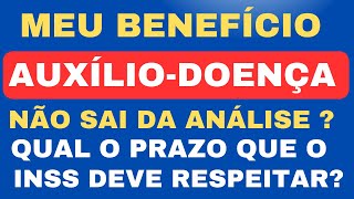 MEU BENEFÍCIO SÓ FICA EM ANÁLISE QUAL O PRAZO O INSS DEVE RESPEITAR [upl. by Amliw]