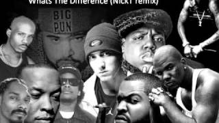 Dr Dre BIG Xzibit 2PacWhat The Difference Nick T remix [upl. by Hallie736]