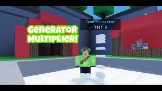 How to use Generator Multiplier Command in Roblox Bedwars Custom matches [upl. by Reinal7]