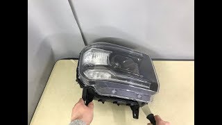 How to Open and Reseal 2014 GMC Sierra Permaseal Headlights [upl. by Gilbertson]