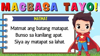 MAGBASA TAYO SIMPLENG TALATA PART 2 UNANG HAKBANG SA PAGBASA TEACHER ALI [upl. by Eintihw]