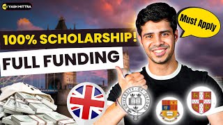 UK Universities offering 100 Scholarship to International Students 2025 [upl. by Hayyikaz]