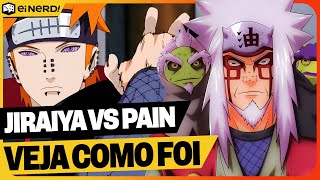 JIRAIYA VS OS SEIS CAMINHOS DE PAIN  VEJA COMO FOI [upl. by Anstice]