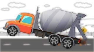 Cement Mixer Truck  Formation and Uses  Street Vehicle  Construction Vehicle [upl. by Yenitsed15]