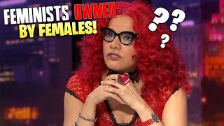 Feminists Getting Owned By Females Part 3 [upl. by Alegnat]