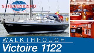 Victoire 1122 for sale  Yacht Walkthrough   Schepenkring Lelystad  4K [upl. by Neerbas]