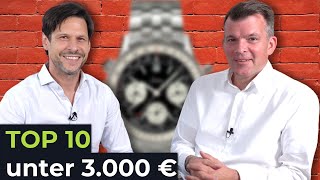 Die BESTEN Chronographen unter 3000 Euro  UhrenTALK [upl. by Ynnohj]