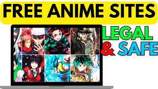 Top Websites to Watch Anime for Free  100 Legal amp Safe [upl. by Ahsier223]