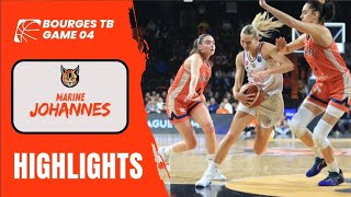 Marine Johannès vs Tango Bourges 2 avec Mersin Basketball Féminin  Highlights Women Basket 🏀 [upl. by Barnaba126]