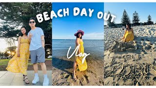 Beach Day out in Australia😋 Altona beach melbourne Bimala Bohara [upl. by Ahcsat731]