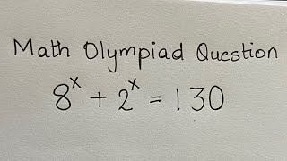 Mexico  A Nice Math Olympiad Exponential Problem [upl. by Akcira]