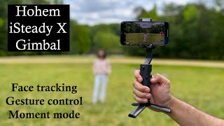 Hohem iSteady X Gimbal review  Lightest mobile gimbal for affordable price [upl. by Goldfarb805]