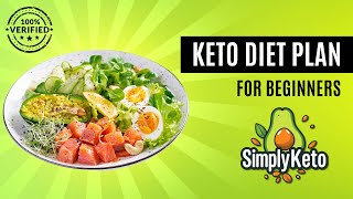 Keto Diet Plan for Beginners [upl. by Ocker]