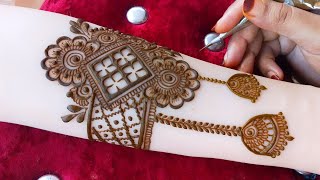 New front hand mehndi design  Mehndi designs  bridal mehndi  mehandi  mehndi ke design  mehendi [upl. by Merrick]