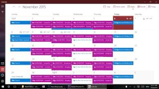 Windows 10 In Depth Calendar app [upl. by Tcideneb341]