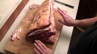 How to dry age a beef rib eye ribeye steak part 1 [upl. by Zoila]