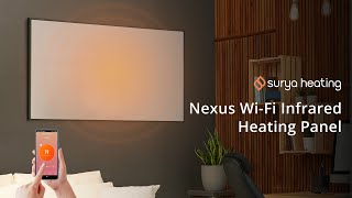 Nexus WiFi Infrared Heating Panel  Surya Heating [upl. by Adnylam]