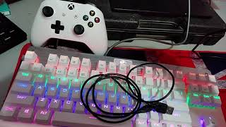 Como hacer que mi control de xbox one no se apague  Juego con teclado y raton en consola [upl. by Suki]