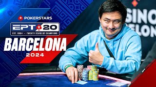 €5300 Main Event  DAY 5  EPT Barcelona 2024 [upl. by Agemo]