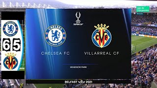 UEFA SUPER CUPChelsea vs Villareal 11  65  Penalty Shootout  Kepa Saves [upl. by Barbaraanne276]