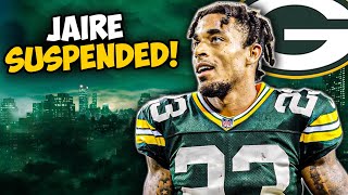 Packers Suspend Jaire Alexander [upl. by Iarahs555]