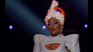 RPDR 1605 Sapphira Cristals Pussycat Runway [upl. by Kristian]