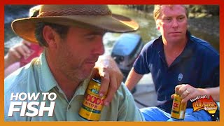 Russell Coight Teaches You How To Fish Like An Aussie  All Aussie Adventures [upl. by Denbrook]